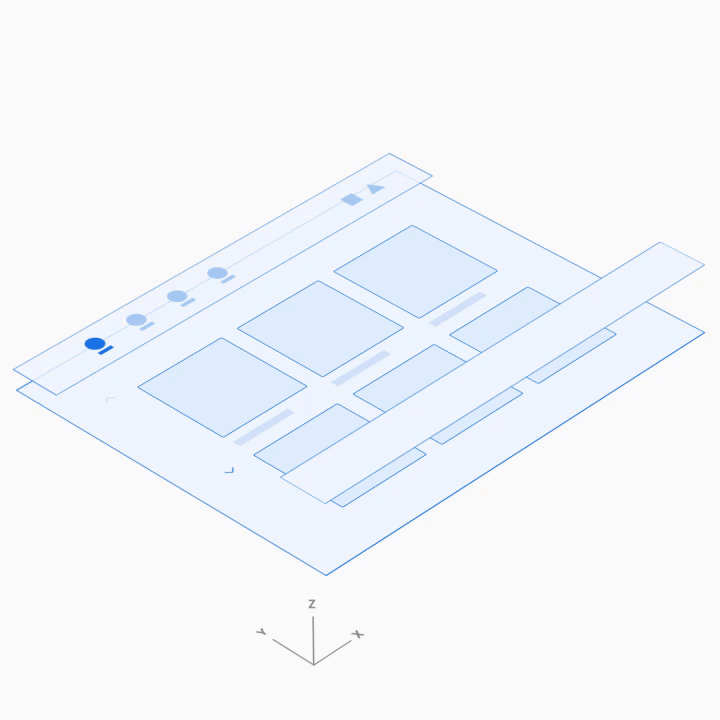 App controls spatial model