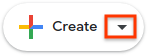 Tombol buat masalah dengan tombol drop-down yang disorot