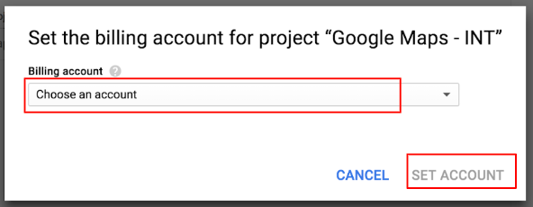 اختيار حساب الفوترة المناسب