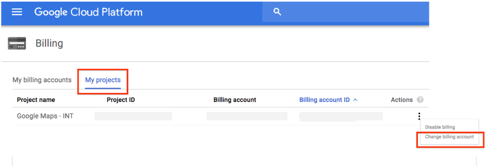 اختيار المشروع