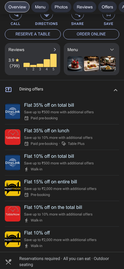 প্রসারিত অফার