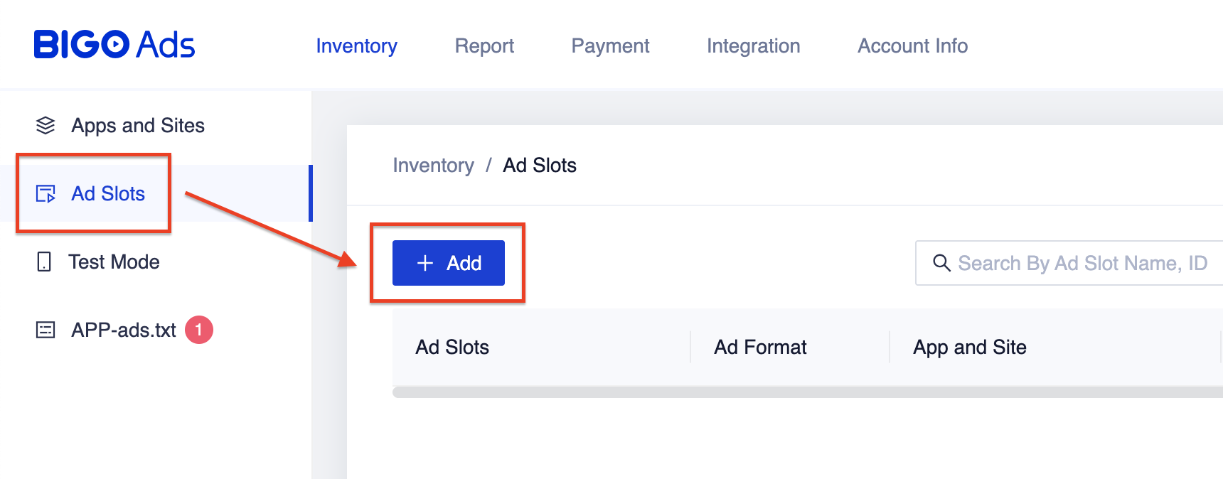 添加广告位