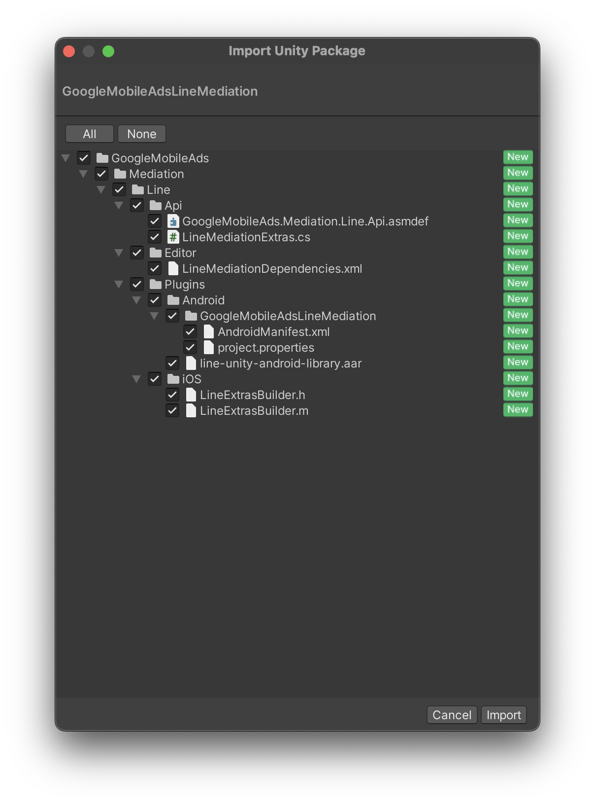 Importar desde Unity