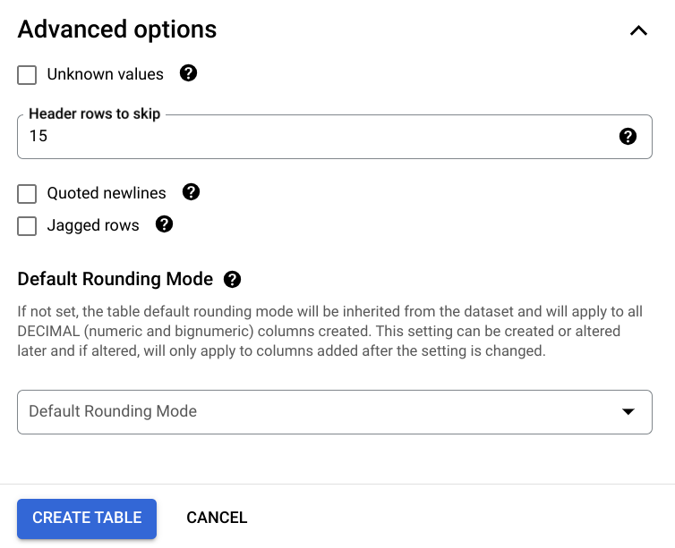 BigQuery 外部表配置 - 第 2 部分