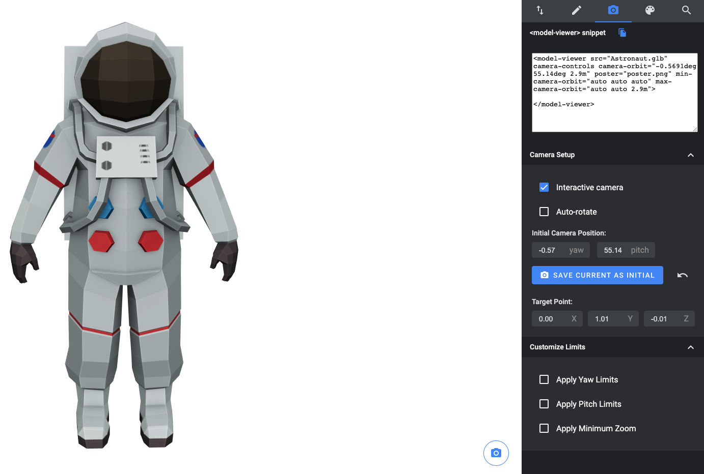 Screenshot Editor Model