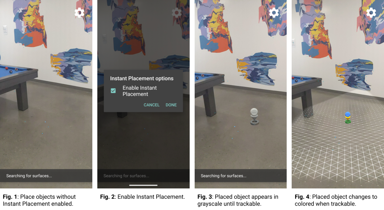 قرار دادن فوری Instant Placement