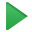 Кнопка «Запустить» в Android Studio, зеленый треугольник, указывающий вправо.