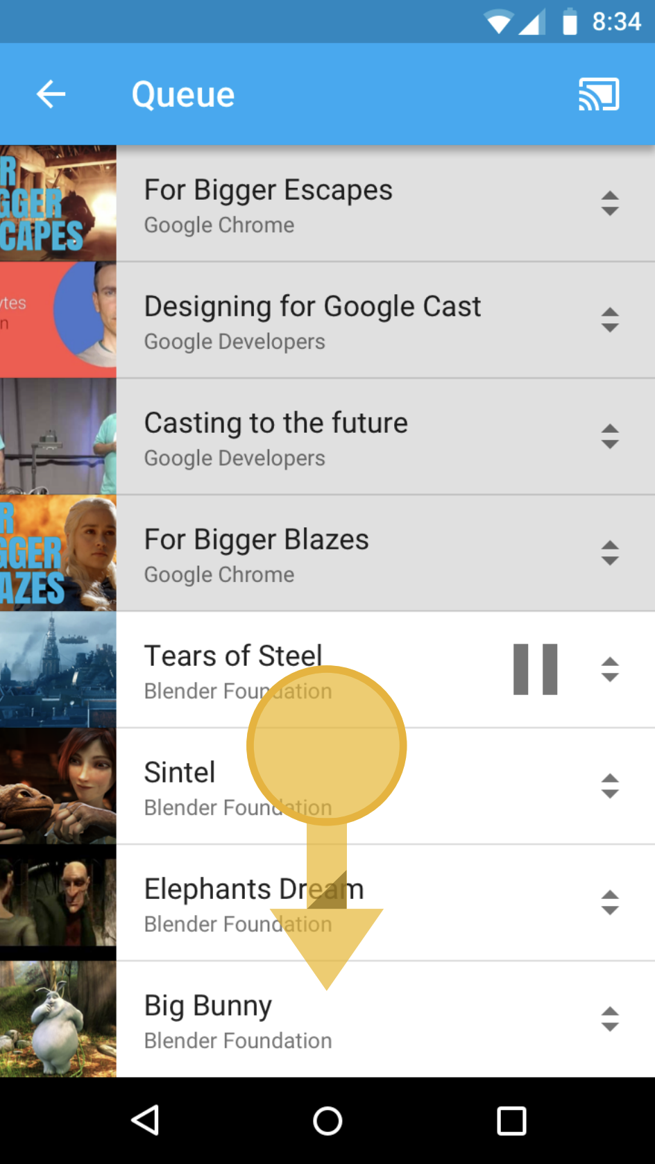Lire automatiquement l&#39;historique de la file d&#39;attente de l&#39;expéditeur