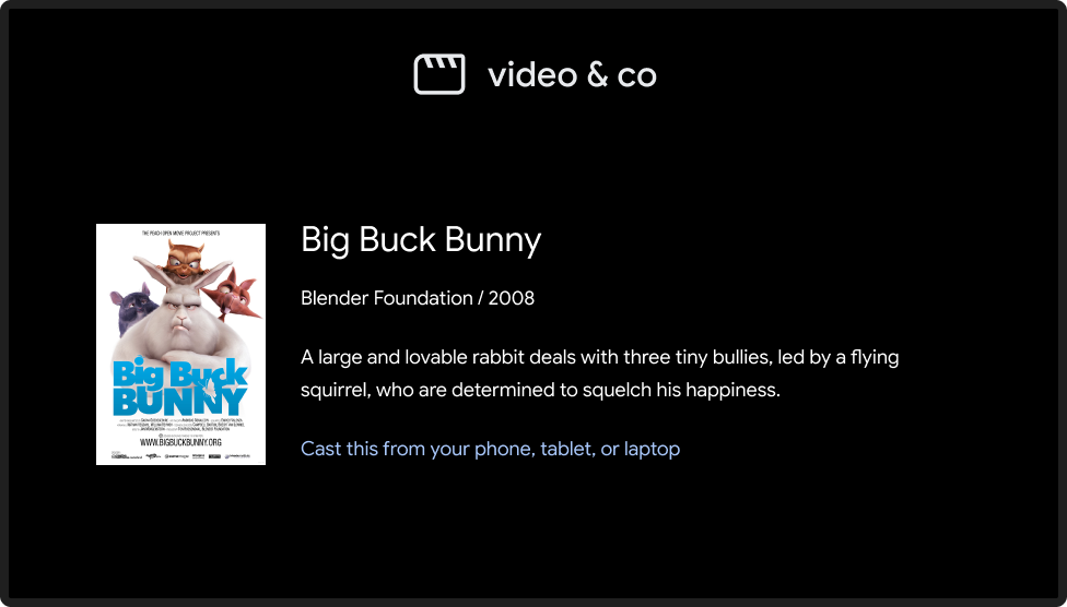 Web 接收器应用已加载 / 处于空闲状态