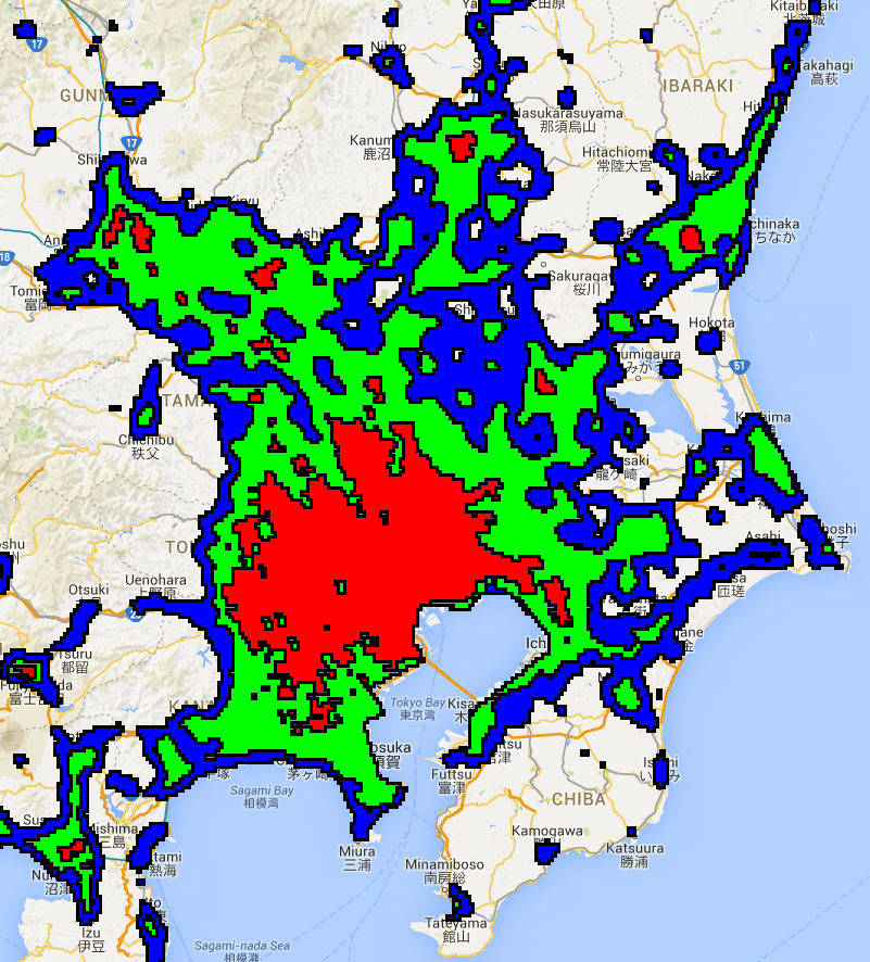 Sortie de reduceToVectors