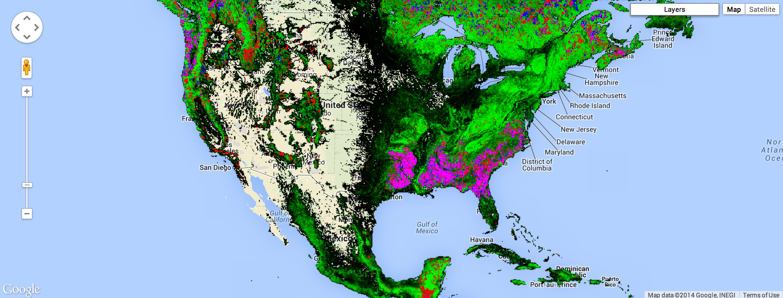 سفارشی تغییر جنگل
