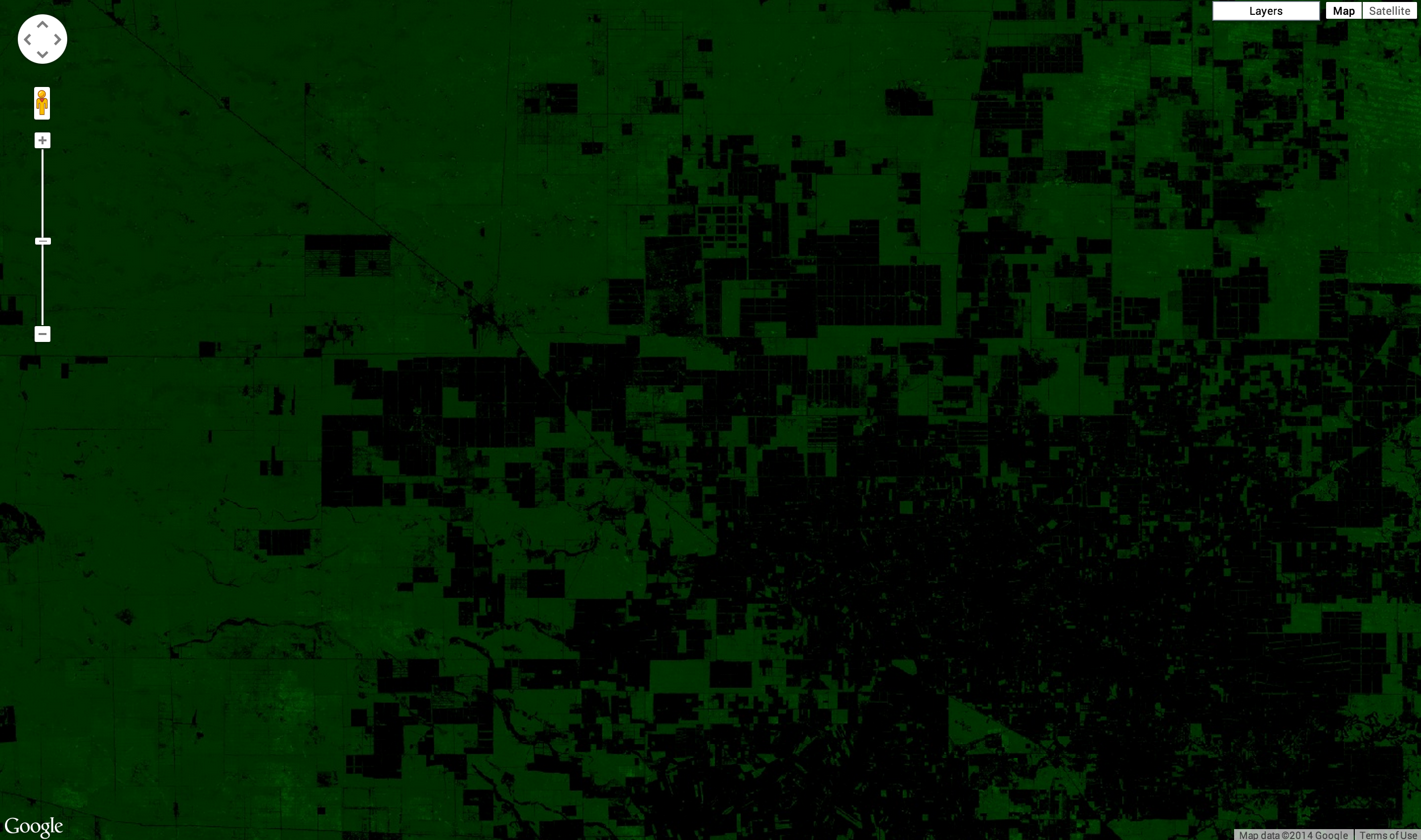 cakupan hutan Paraguay