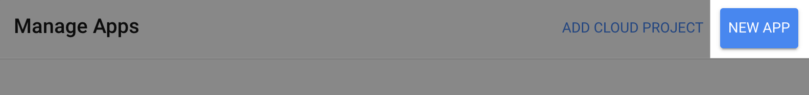 לחצן לאפליקציה חדשה