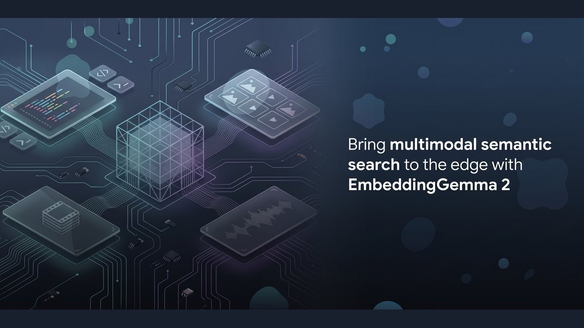 Bring multimodal semantic search to the edge with EmbeddingGemma 2