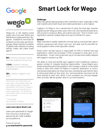 Wego case study