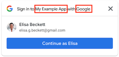 FedCM के बिना, एक सेशन में वापस आने वाले उपयोगकर्ता का सफ़र (अपने-आप साइन-इन होने की सुविधा बंद है)