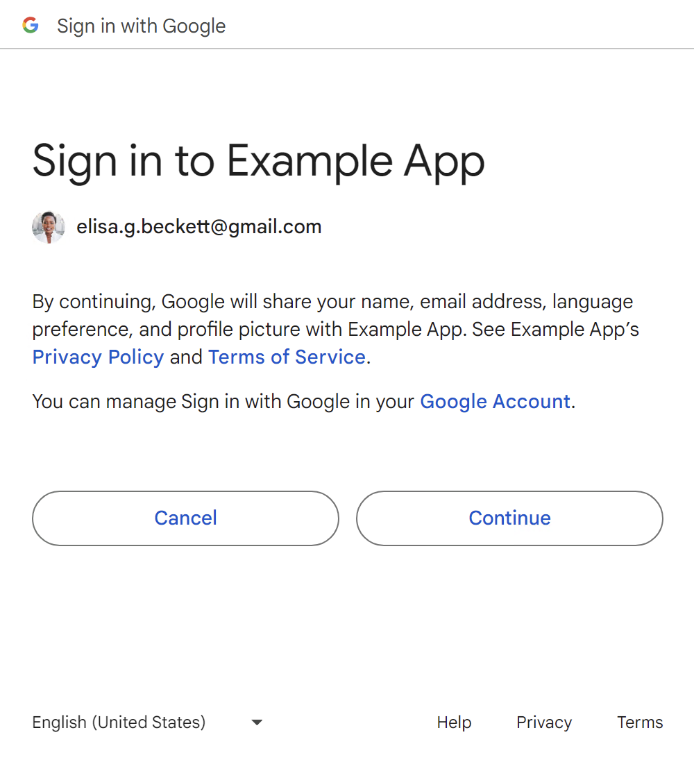 נותנים הסכמה ללחצן &#39;כניסה באמצעות חשבון Google&#39; ונכנסים.