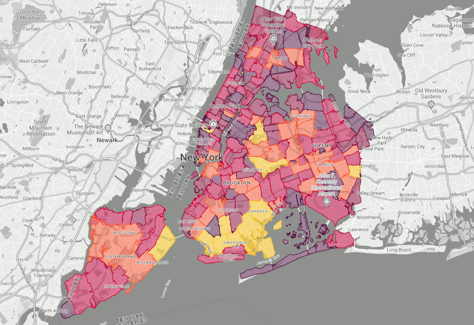 Posta koduna göre NYC'deki taksi sayısı (hızlandırılmış çekim) Posta koduna göre NYC'deki taksi sayısı (hızlandırılmış çekim)