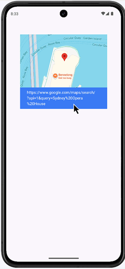 Google Haritalar'da yer ayrıntıları sayfasını açma