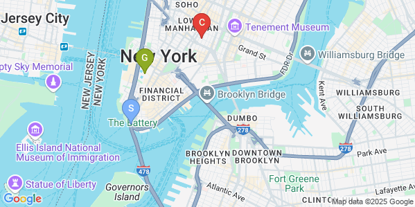 Le mappe del centro di New York.