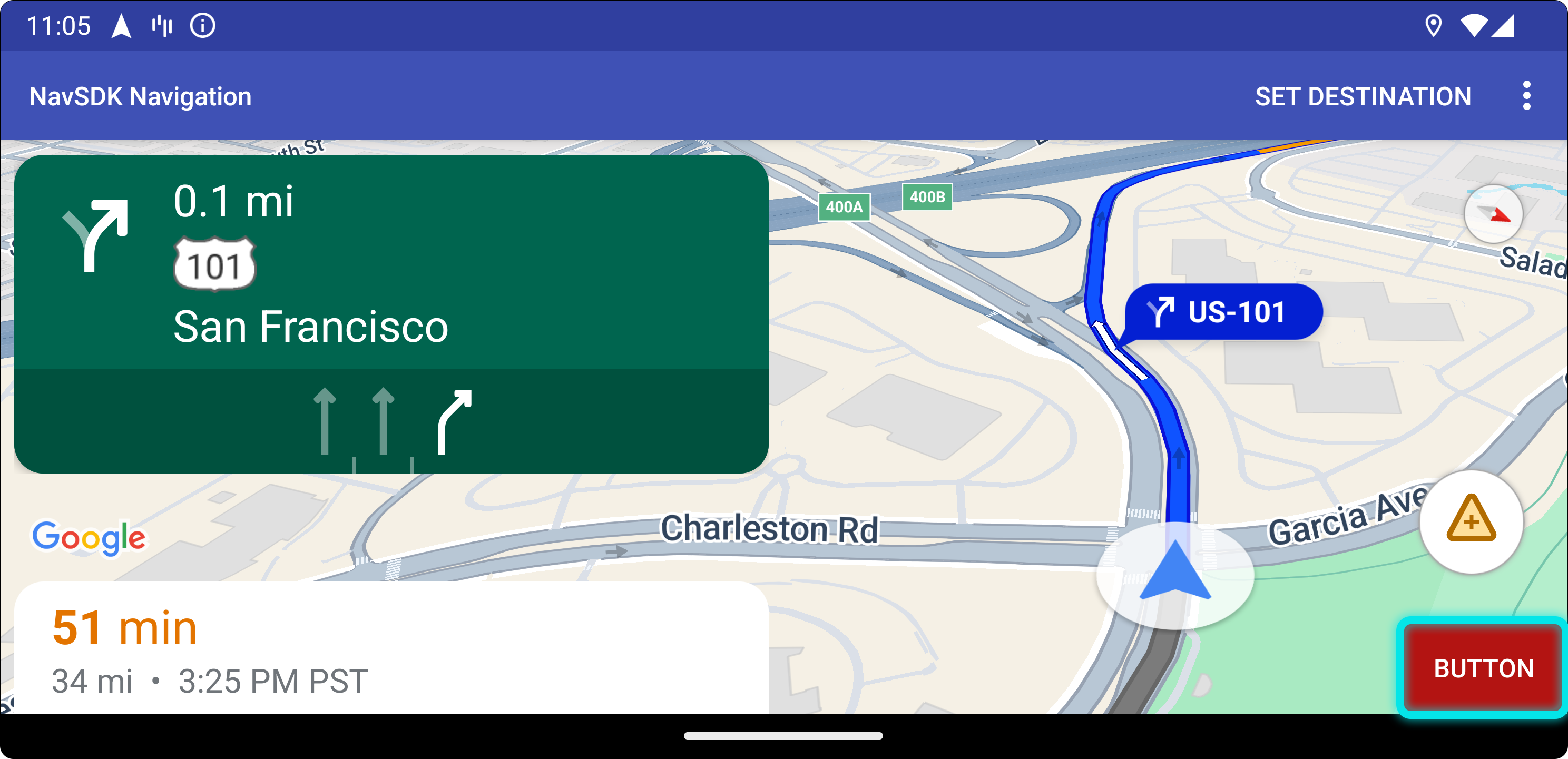 موقعیت کنترل سفارشی پایین برای جهت گیری افقی.