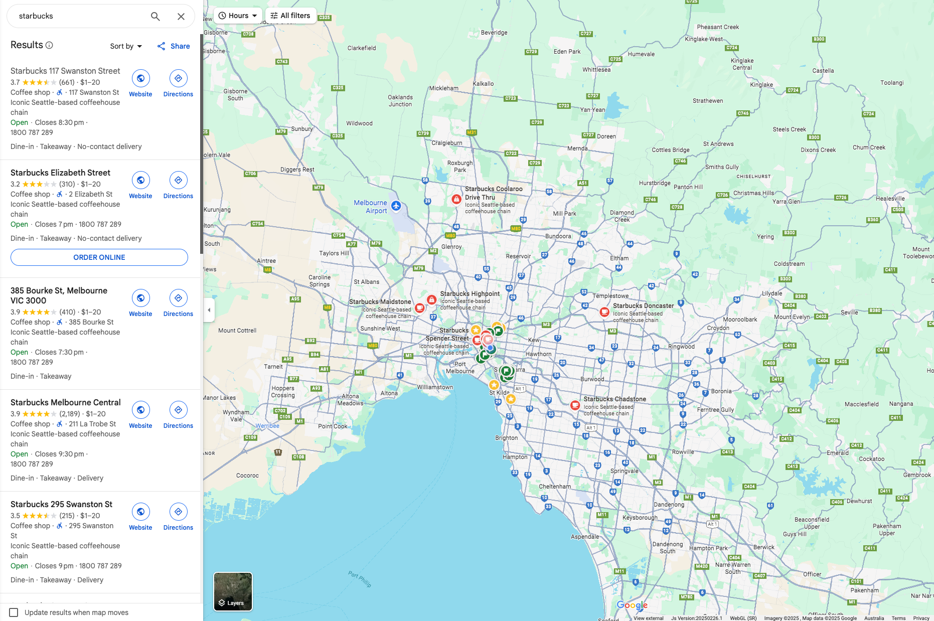 搜索结果:Starbucks