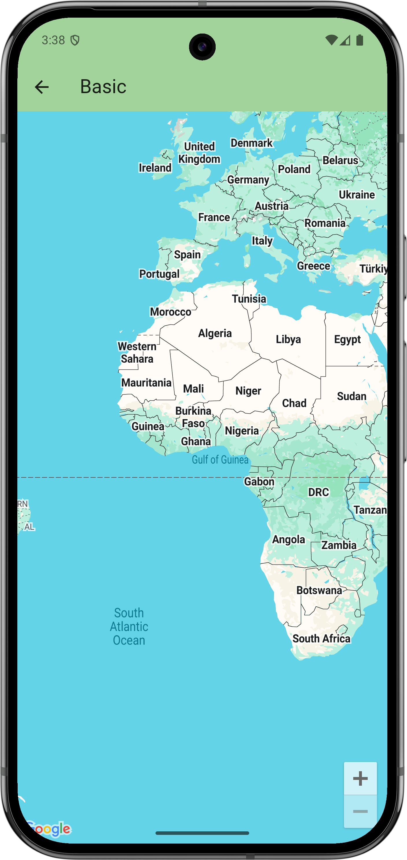 简单地图的图片。