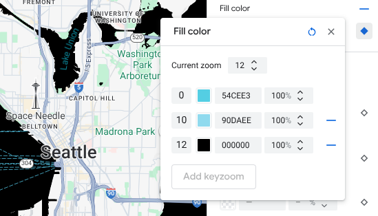یک سبک سطح بزرگنمایی جدید تنظیم کنید
