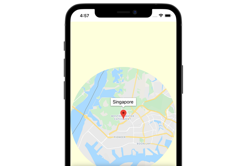 Codelab: Aggiungere una mappa all&#39;app mobile con SwiftUI - iOS
