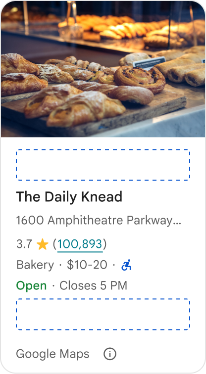 ตัวเลือกตำแหน่งช่องเนื้อหาที่กำหนดเอง