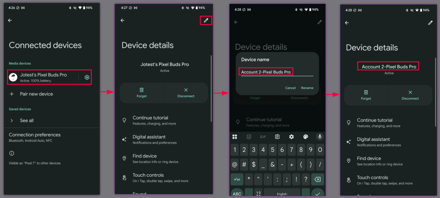 페어링 프로세스를 계속 진행합니다. 페어링 프로세스를 계속 진행합니다.