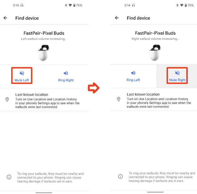 Tindakan ini menunjukkan cara membuka menu yang dijelaskan.