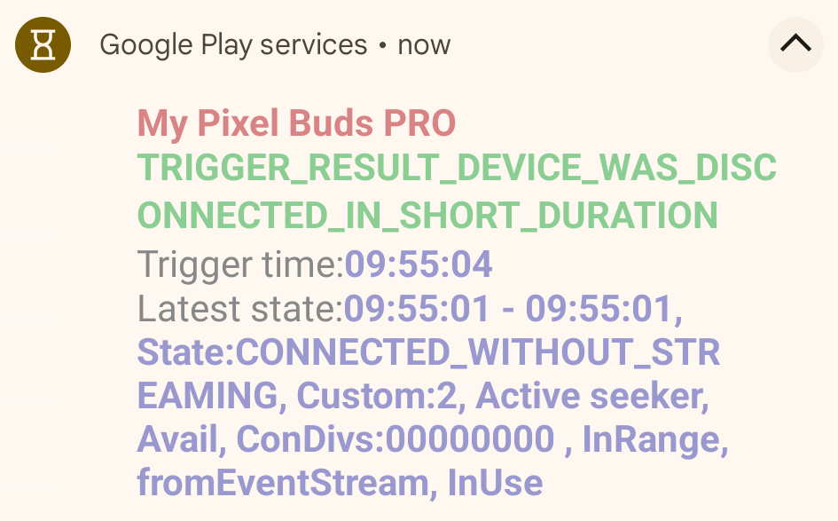 Figure 2: This shows the 'no switch notification' message. Figure 2: This shows the 'no switch notification' message.