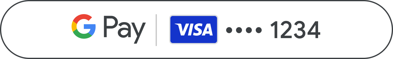 Butoane de plată luminoase Google Pay