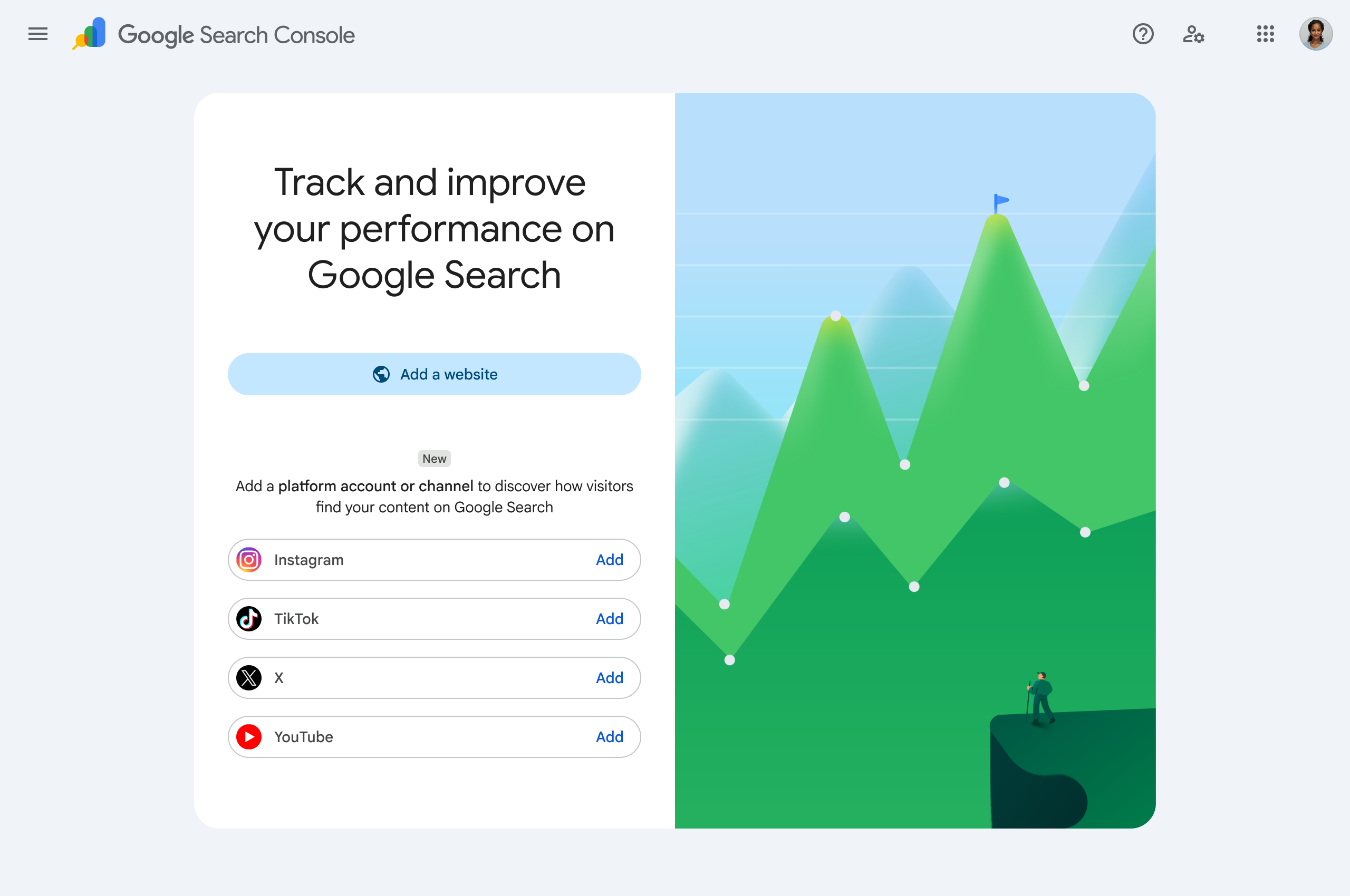 Search Console 验证页面