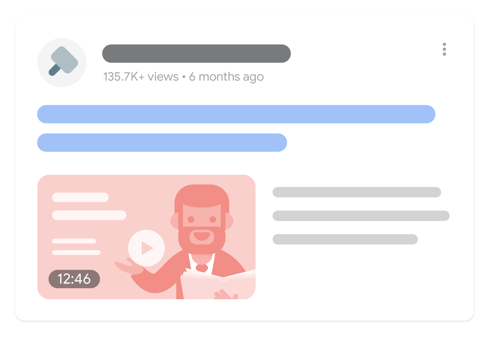 Hình minh hoạ thông tin về nhà sáng tạo trên kết quả tìm kiếm