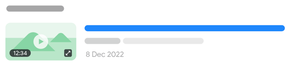 Google Arama&#39;daki bir video sonucu