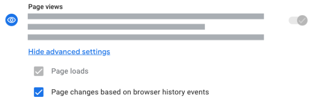 Sayfa görüntüleme ayarını gösteren bir resim