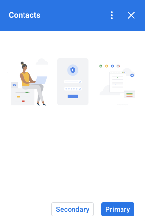 固定页脚 widget 示例