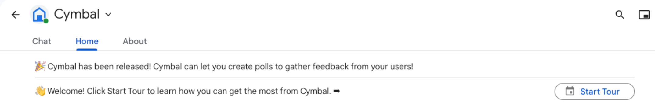 İki widget'lı uygulama ana ekranı kartı.