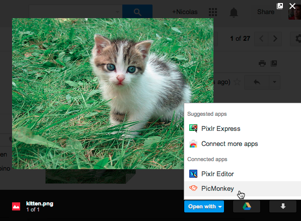 برنامههای پیشنهادی از Gmail