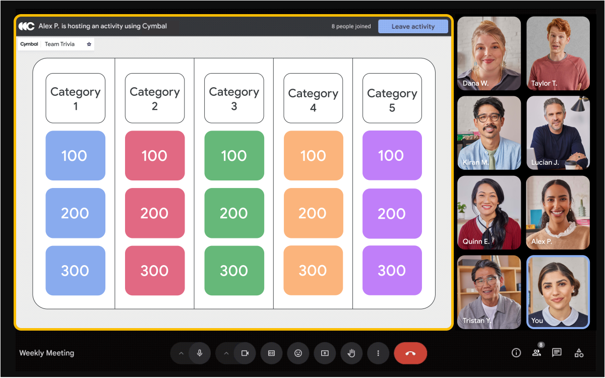 ส่วนเสริมของ Google Meet