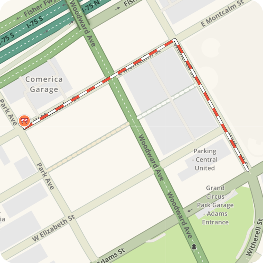 polyline image used in context